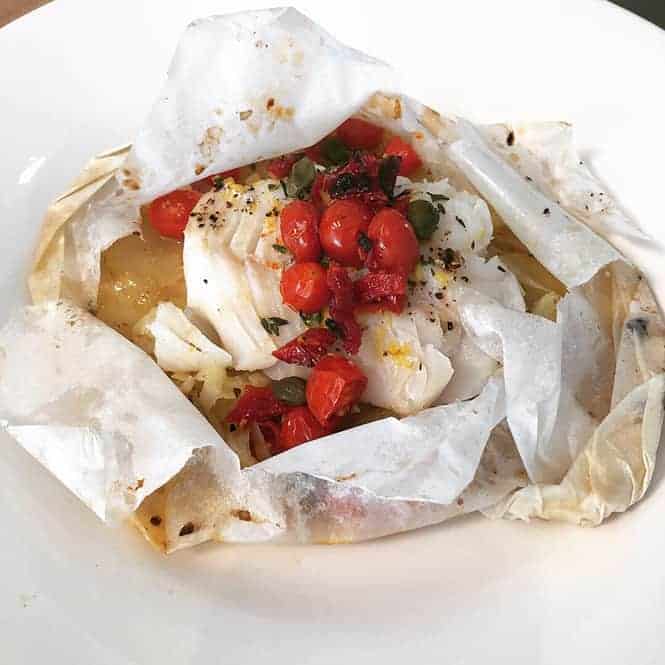 Cod en Papillote