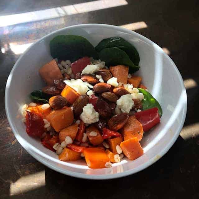 Sweet Potato Barley Bowl