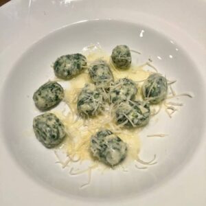 Spinach Ricotta Gnocchi