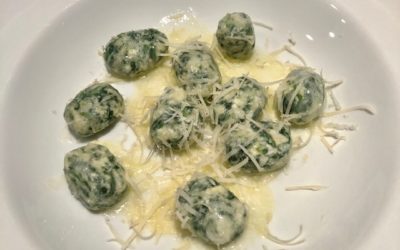 Spinach Ricotta Gnocchi