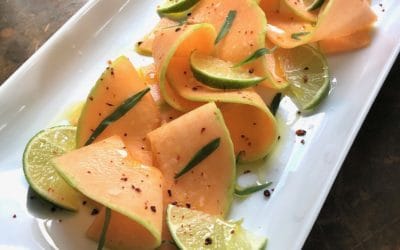 Cantaloupe Carpaccio