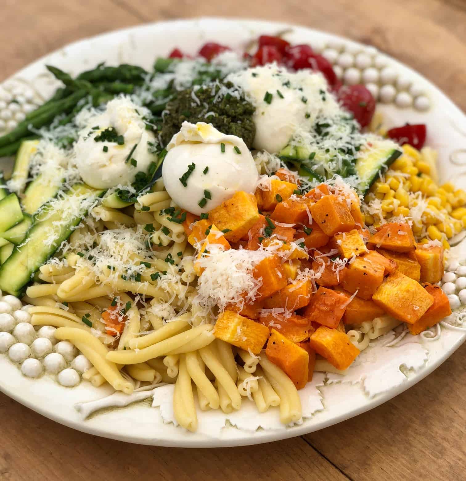 Summer Vegetable Pasta Platter