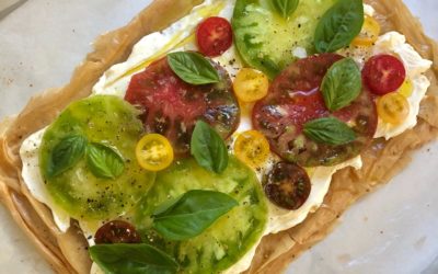 Heirloom Tomato Pizza