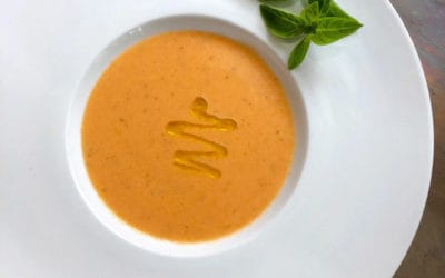 Delicious and Fresh Tomato Basil Soup