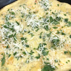 corn frittata