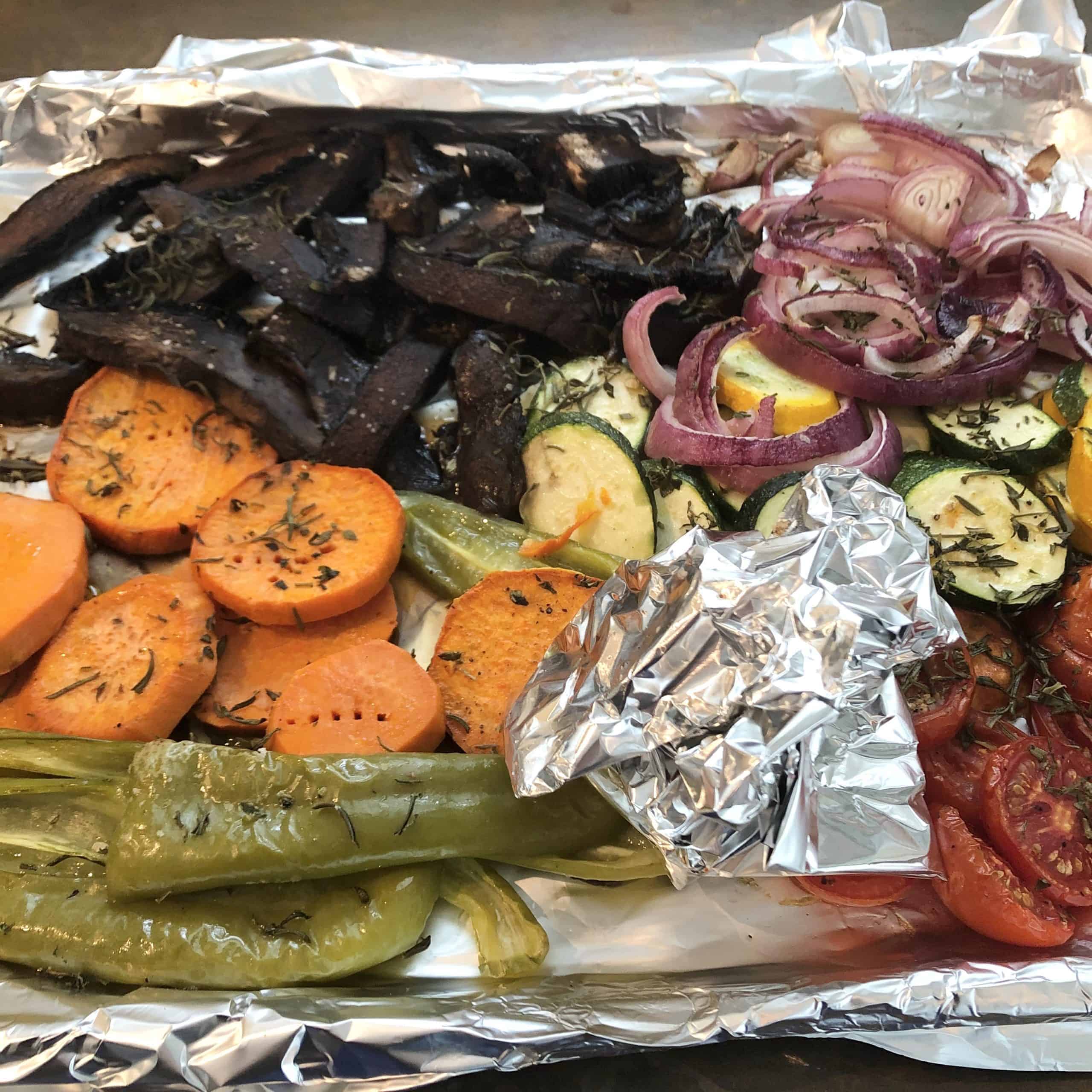 Roasted Vegetables - after