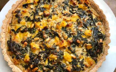 Butternut Squash Tart with Chard