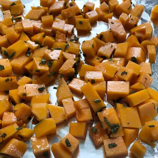 sage roasted squash