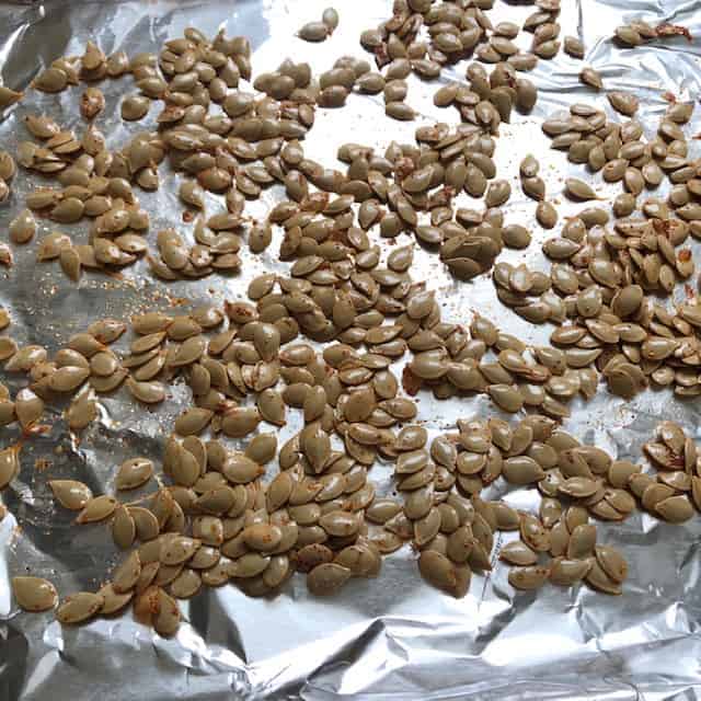 raw squash seeds