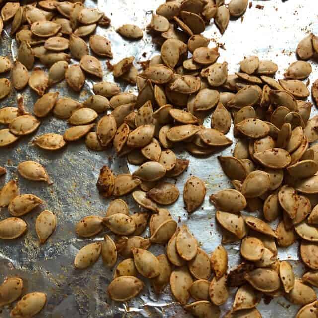 Finished Squash Seeds