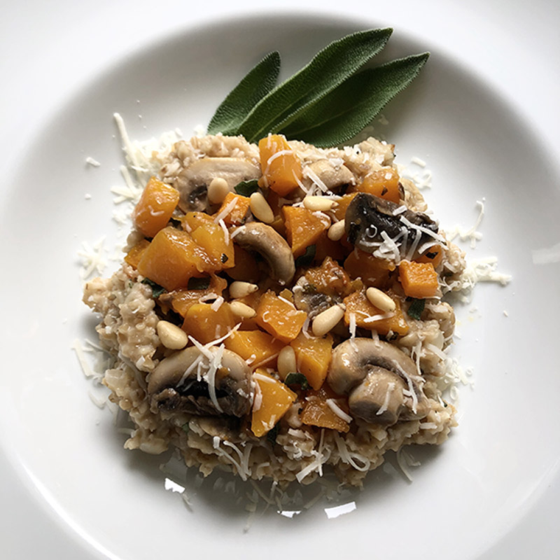 Steel-cut Oat Risotto