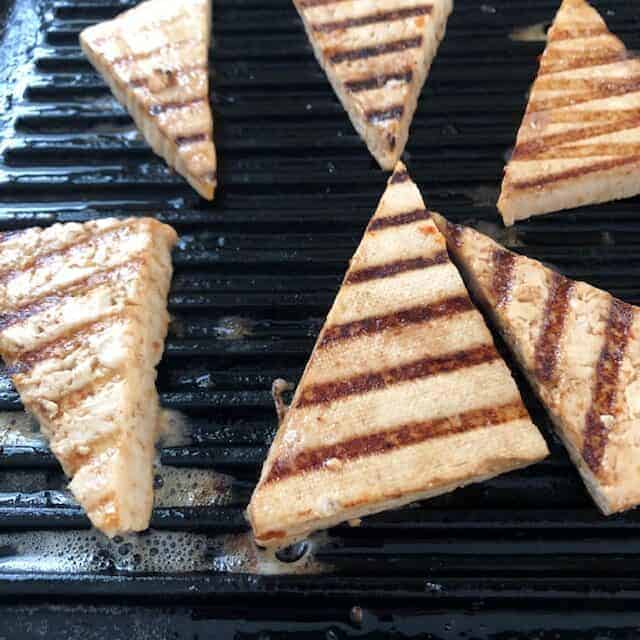 Grilling Tofu