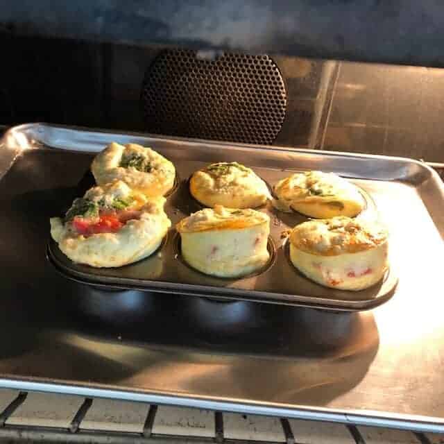 Frittata Cups in Oven