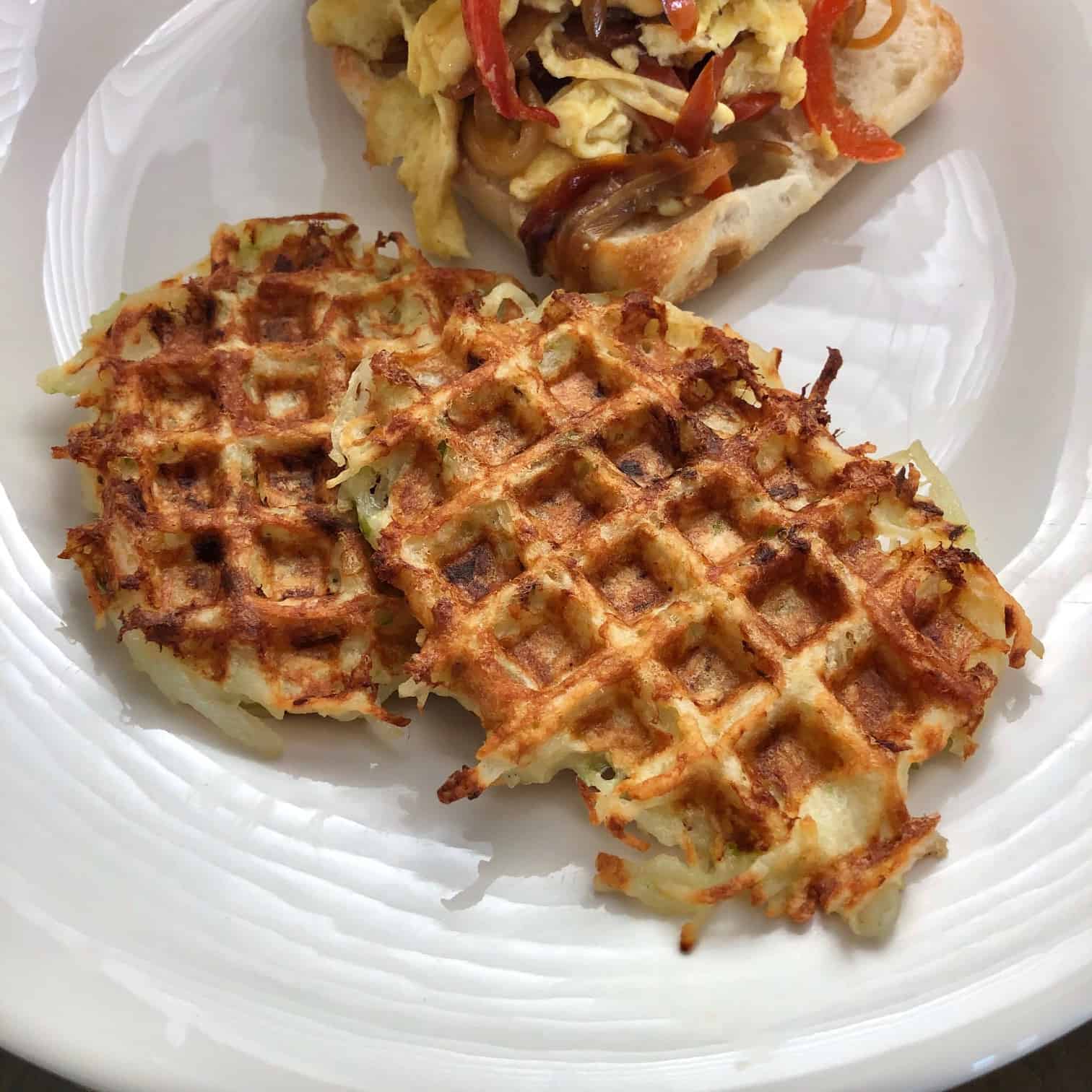 Waffle-Maker Latkes