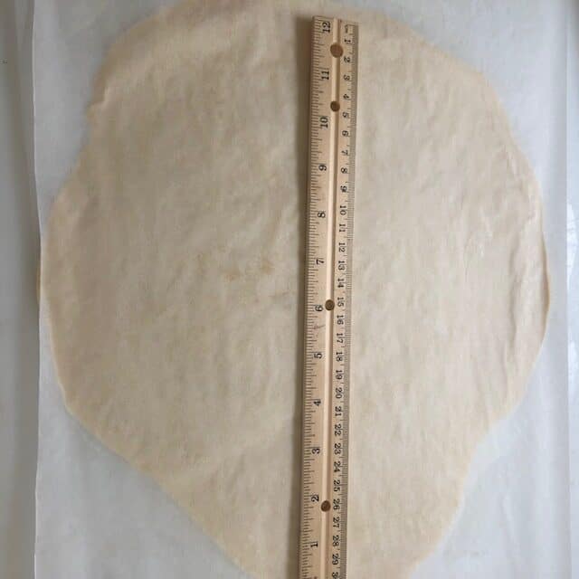 Pizza Dough Measured
