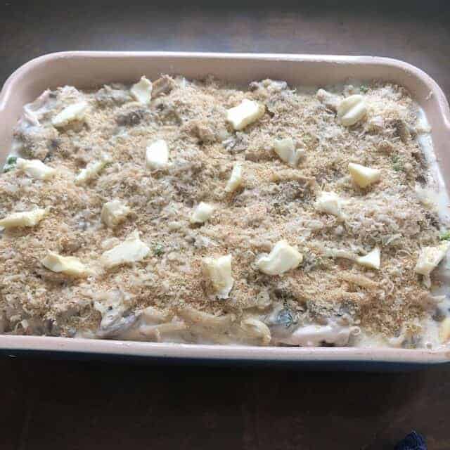tetrazzini with butter