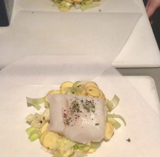 cod and leeks