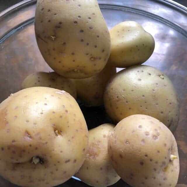 yellow potatoes