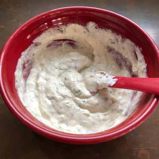 yogurt sauce