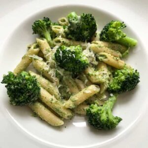 Penne with Broccoli Pesto