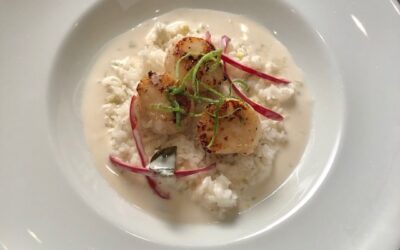 Thai Sea Scallops with Coconut Cream Sauce