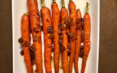 Roasted Carrots with Italian Agrodolce Sauce