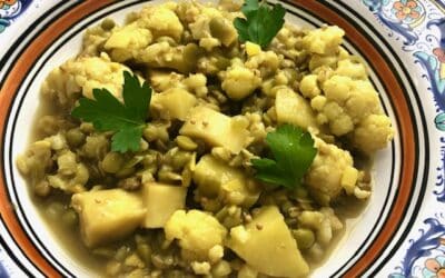 Slow Cooker Cauliflower Dal