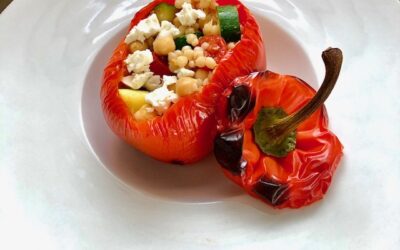 Stuffed Peppers with Moroccan Cous Cous