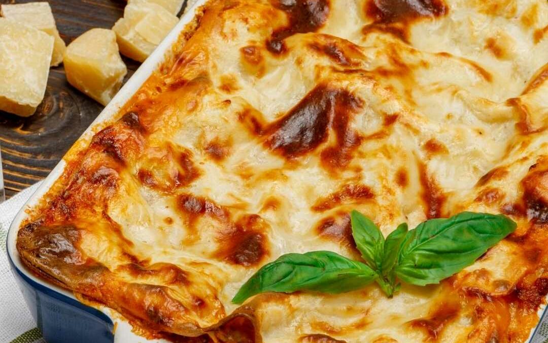 Vegetarian Lasagna with Eggplant Sauce
