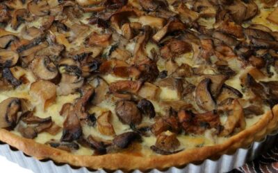 Porcini Mushroom Tart (Torta di Fungi)