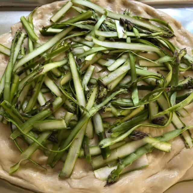 Asparagus Focaccia