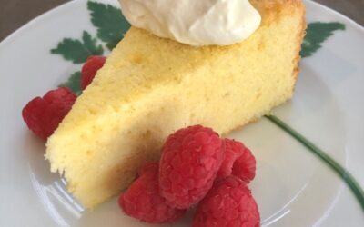 Lemon Olive Oil Sponge Cake