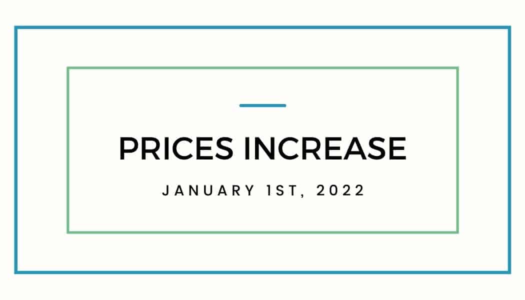 Pricing increase