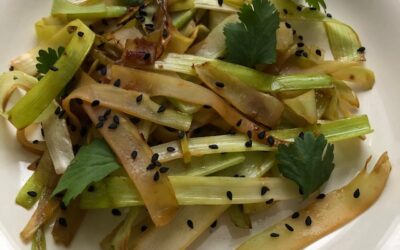 Gingery Broccoli Udon