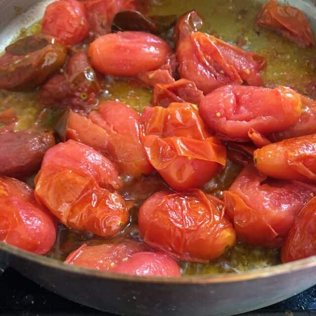 cherry tomato sauce